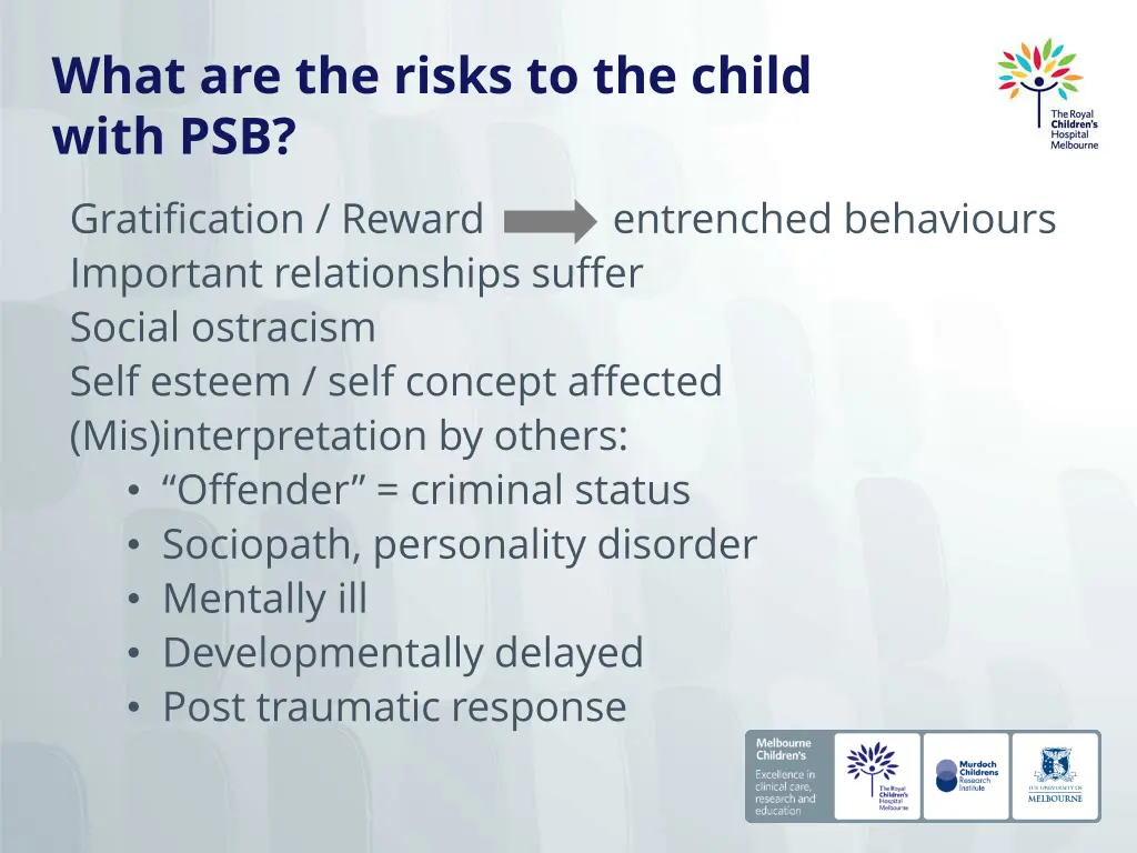 what are the risks to the child with