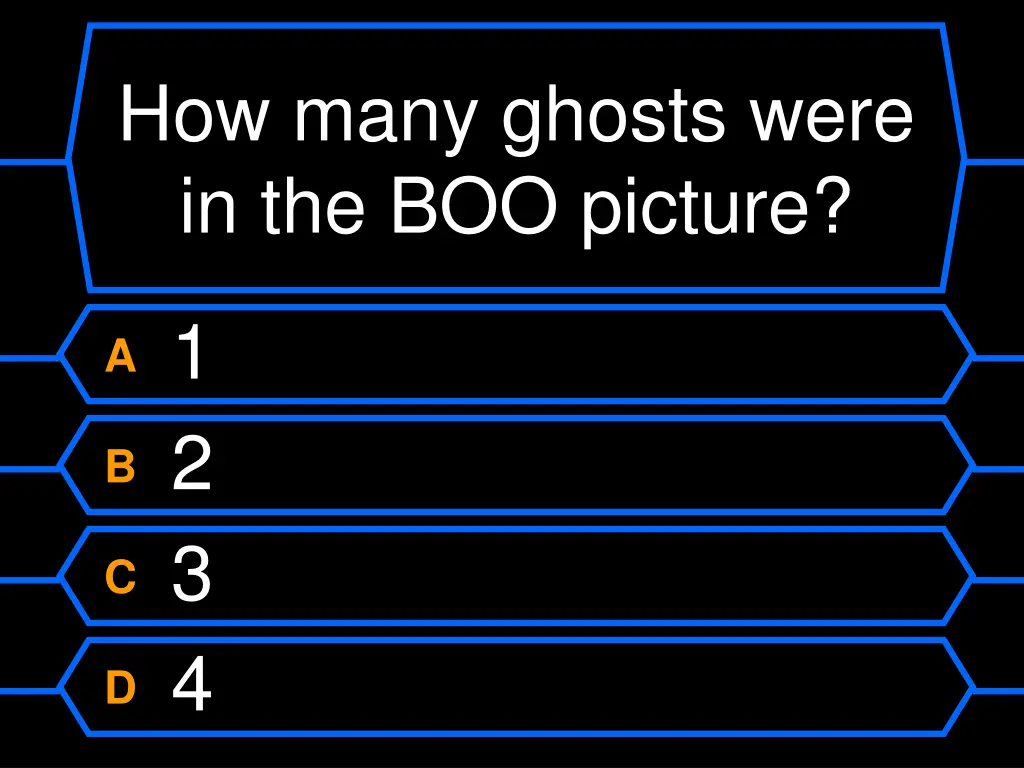 how many ghosts were in the boo picture