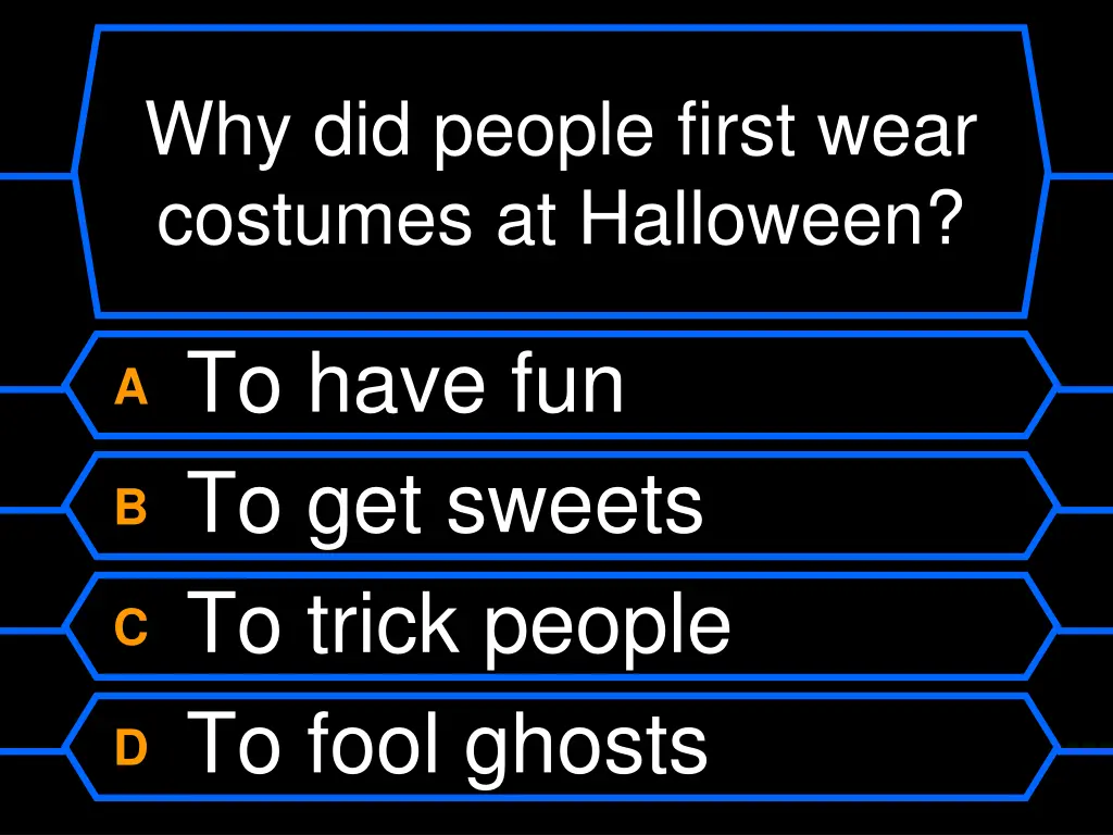 why did people first wear costumes at halloween