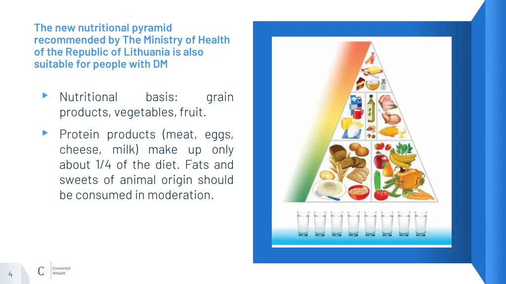 the new nutritional pyramid recommended