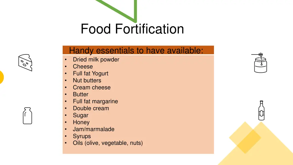 food fortification