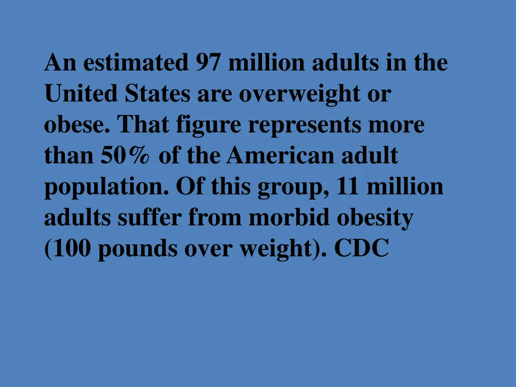 an estimated 97 million adults in the united