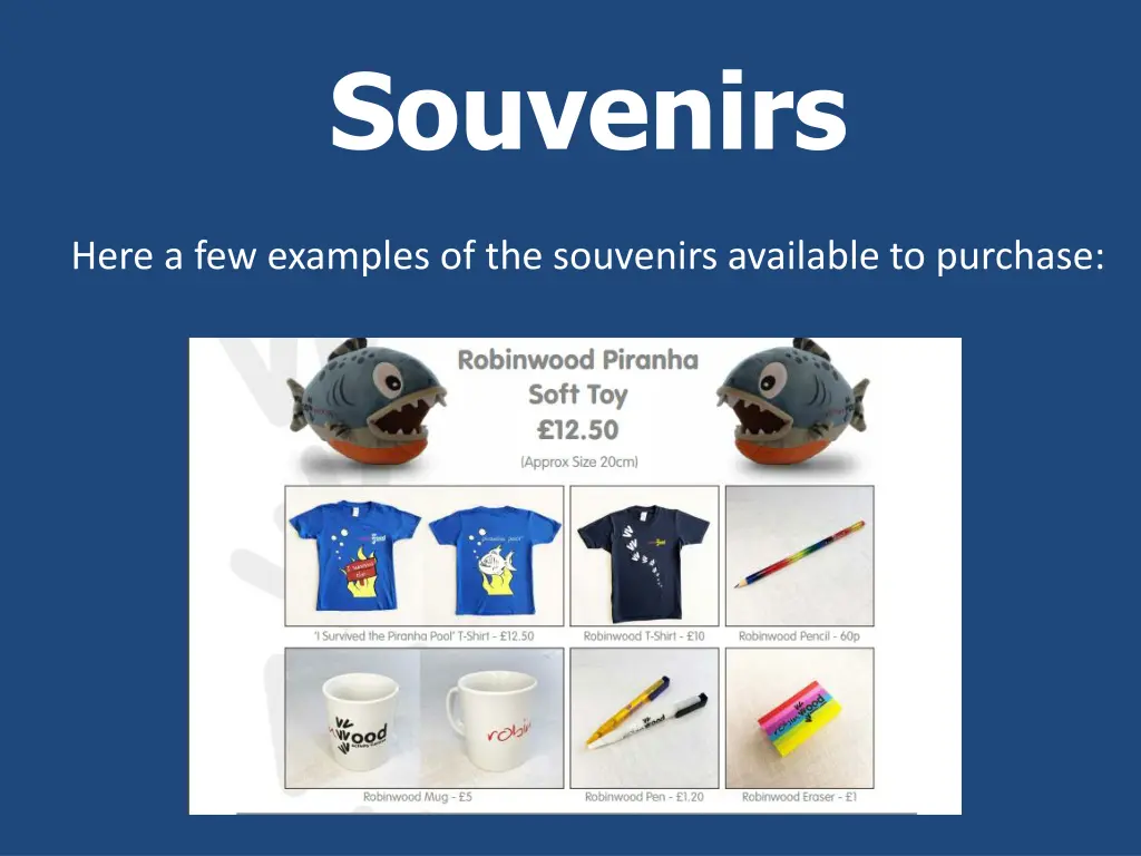 souvenirs