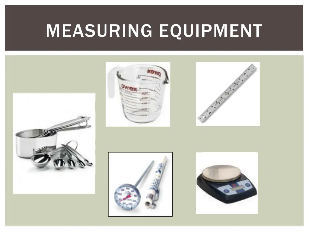 measuring equipment