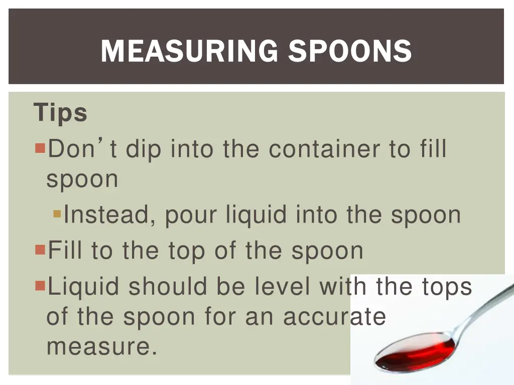 measuring spoons measuring spoons