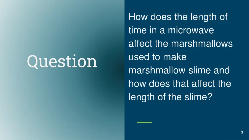 how does the length of time in a microwave affect