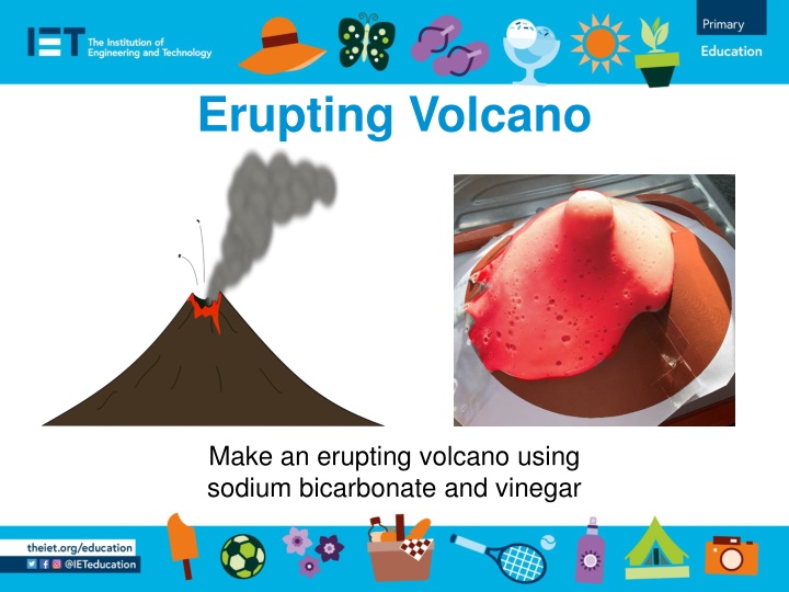 erupting volcano