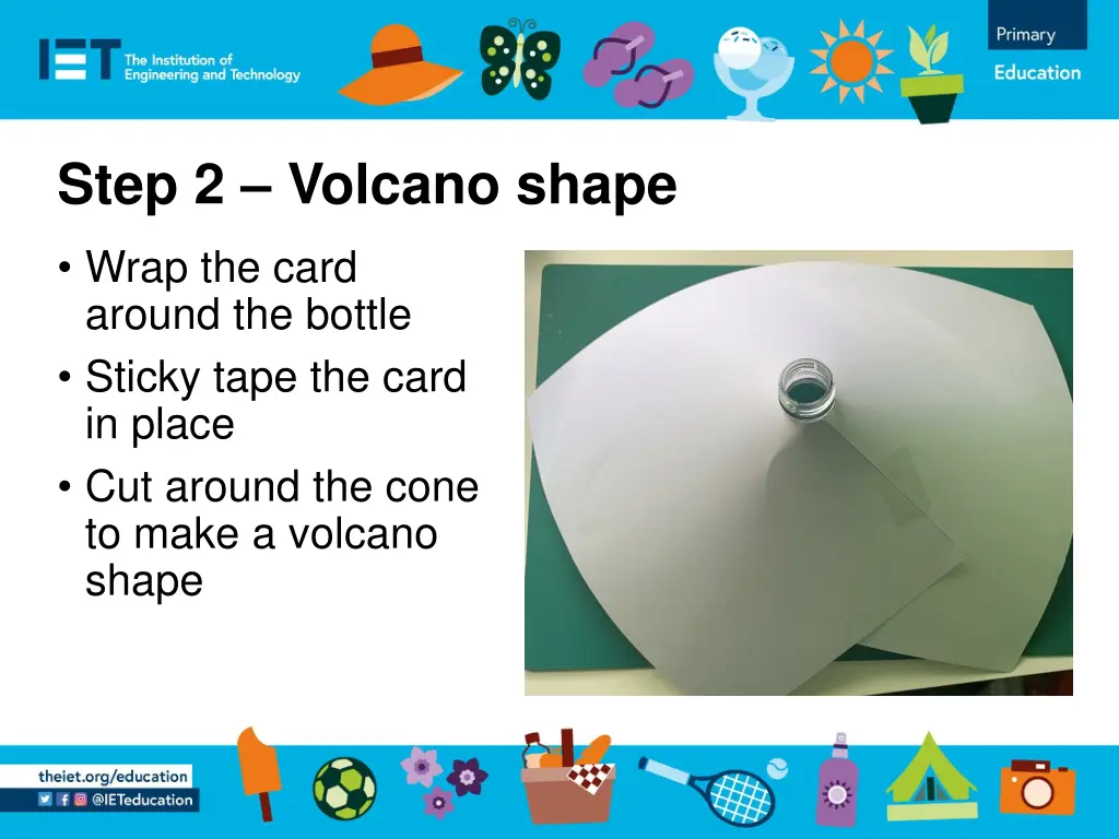 step 2 volcano shape