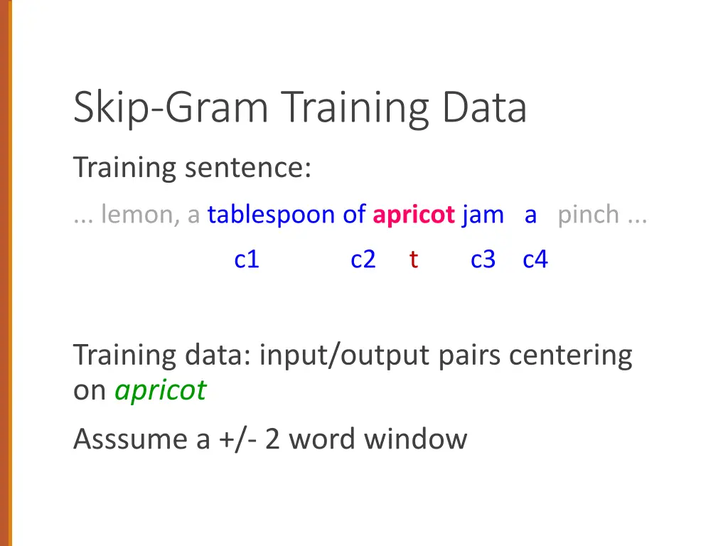 skip gram training data 1