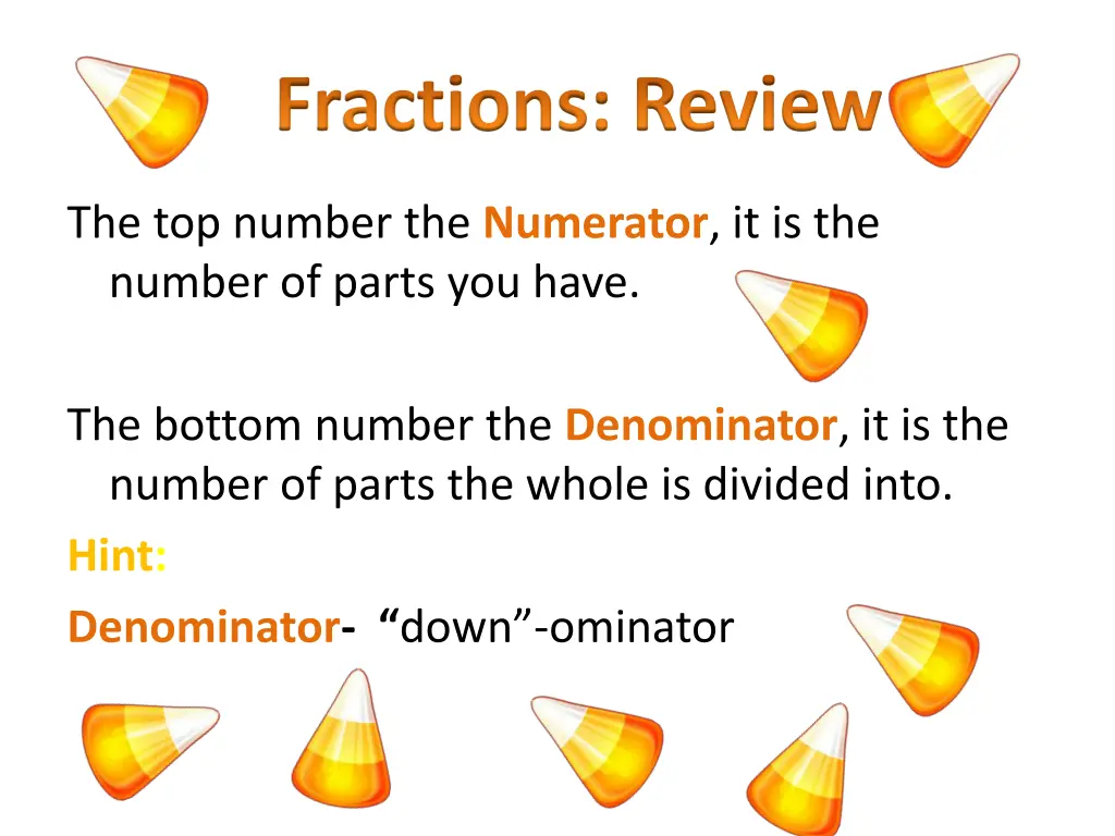 fractions review