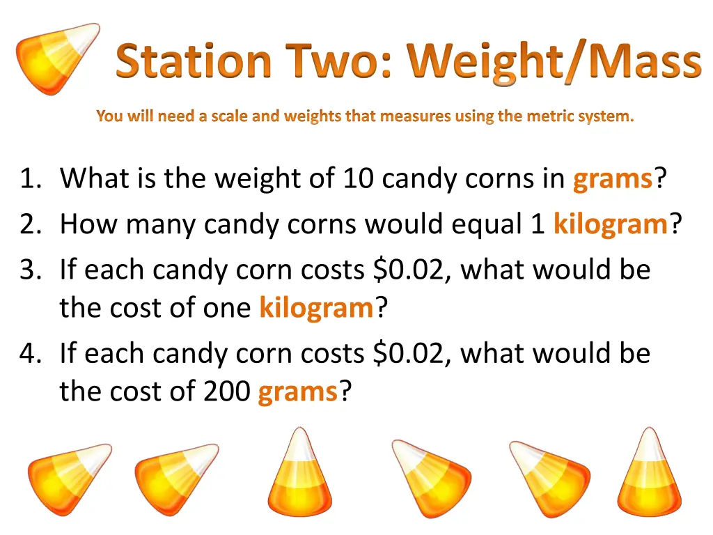 station two weight mass