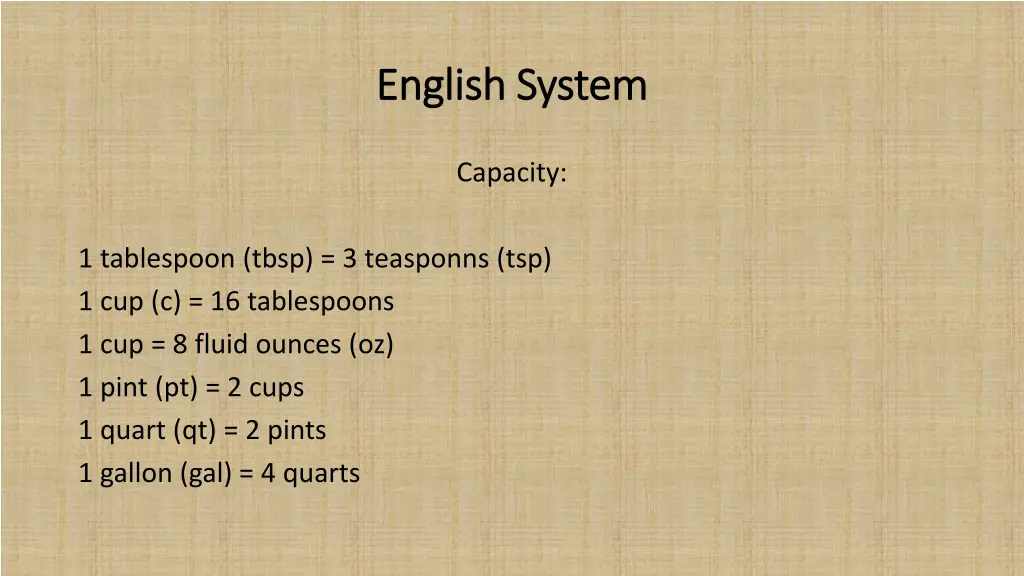 english system english system 3