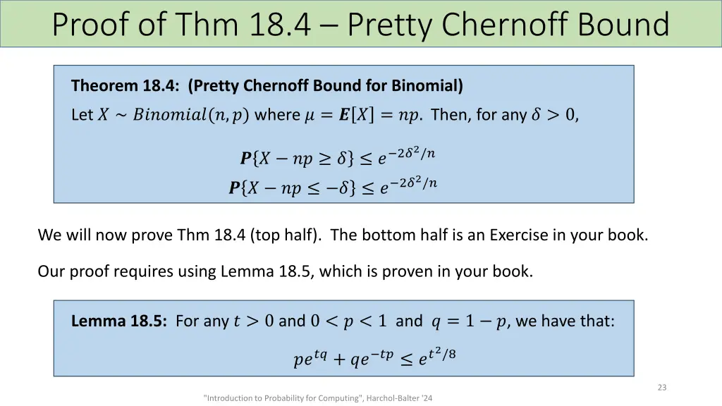 proof of thm 18 4 pretty chernoff bound