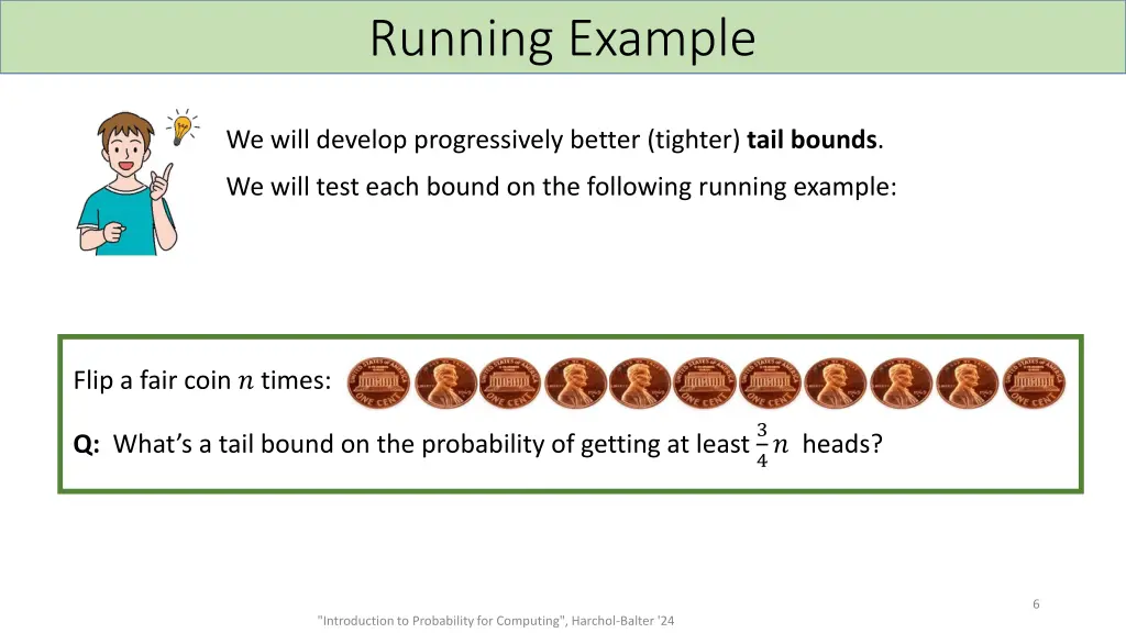 running example