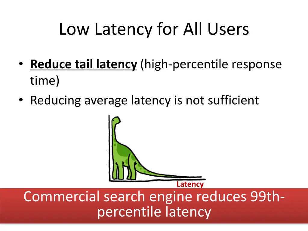 low latency for all users