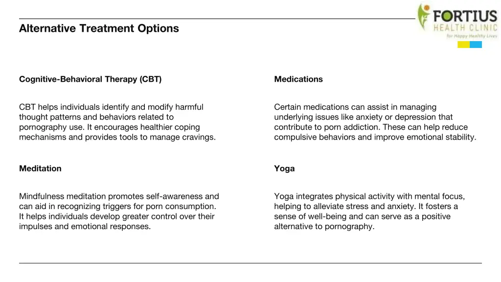 alternative treatment options