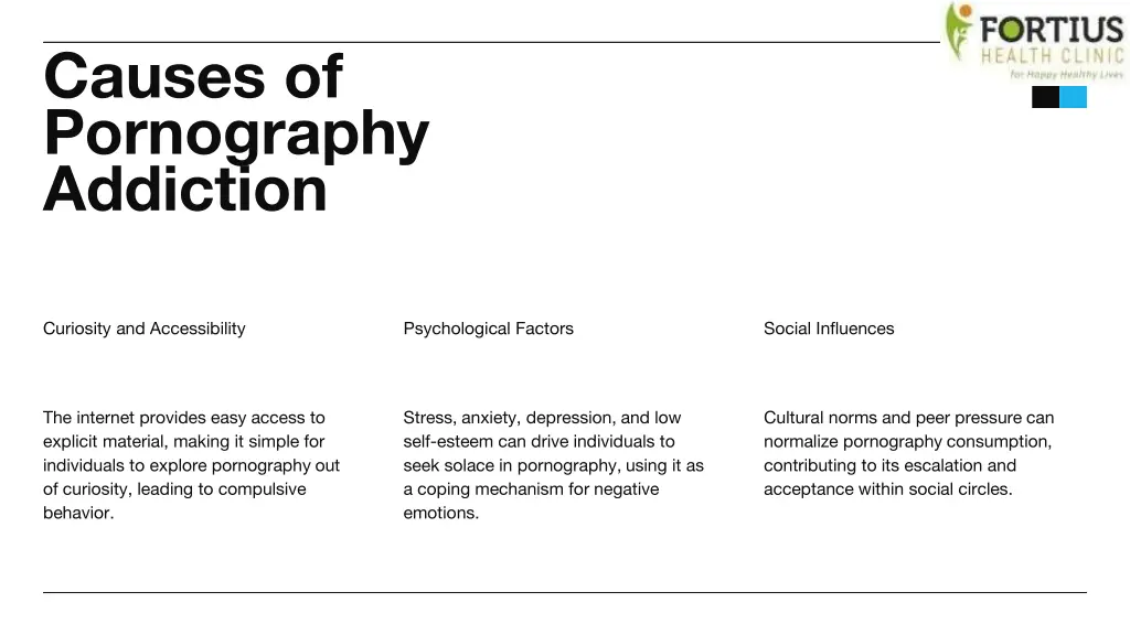 causes of pornography addiction