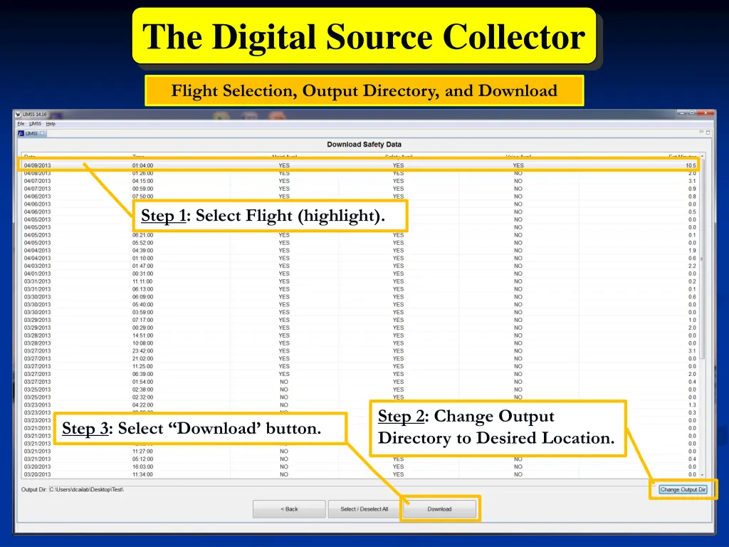 the digital source collector 7