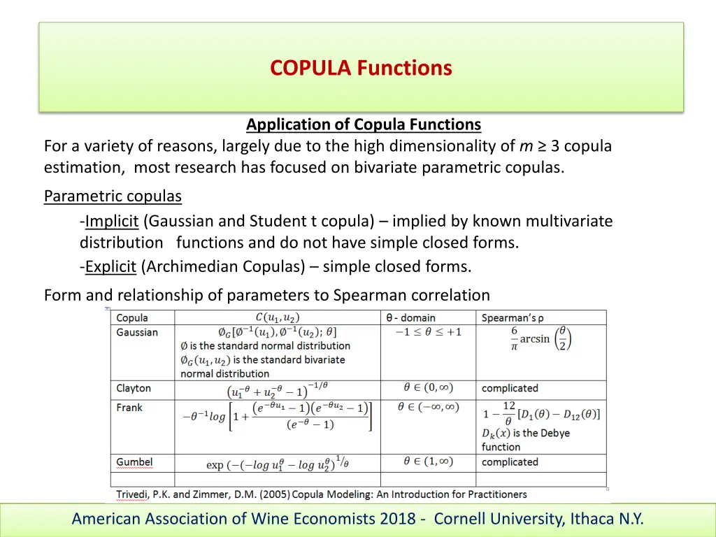 copula functions 3