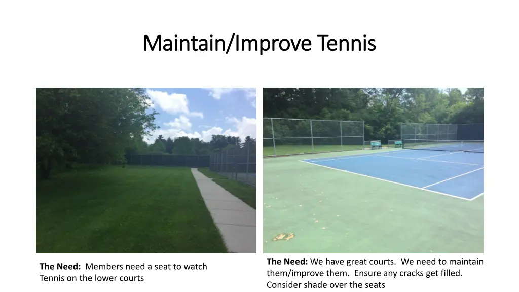 maintain improve tennis maintain improve tennis