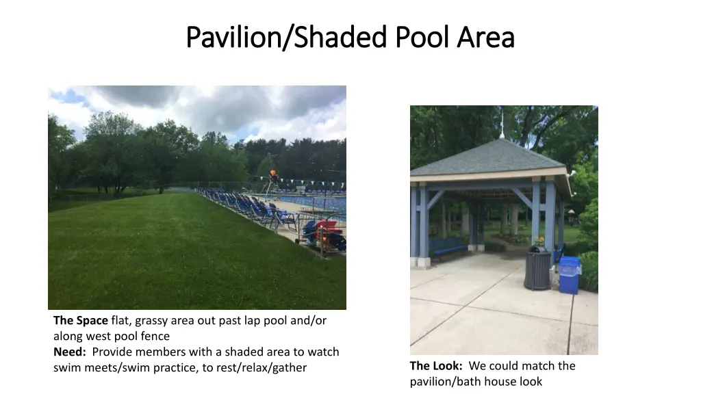 pavilion shaded pool area pavilion shaded pool