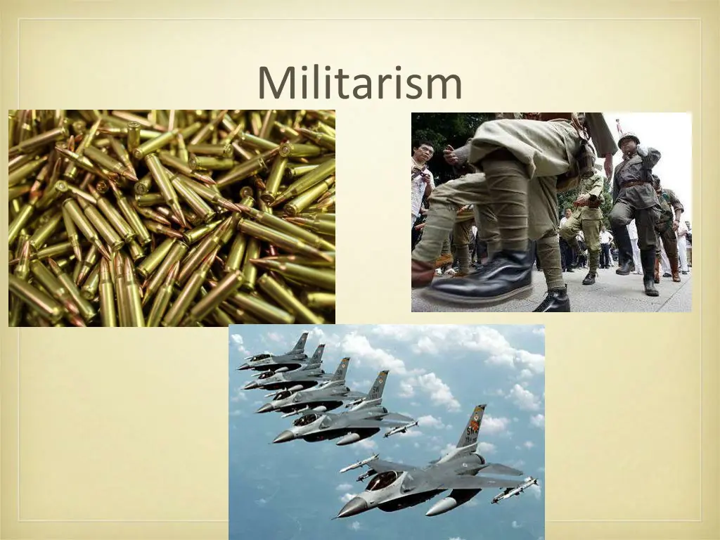 militarism 2