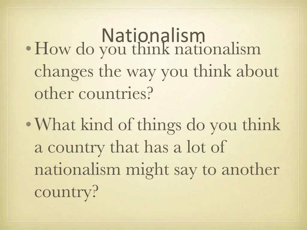 nationalism 1