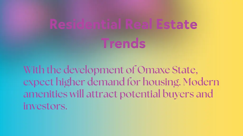 residential real estate trends