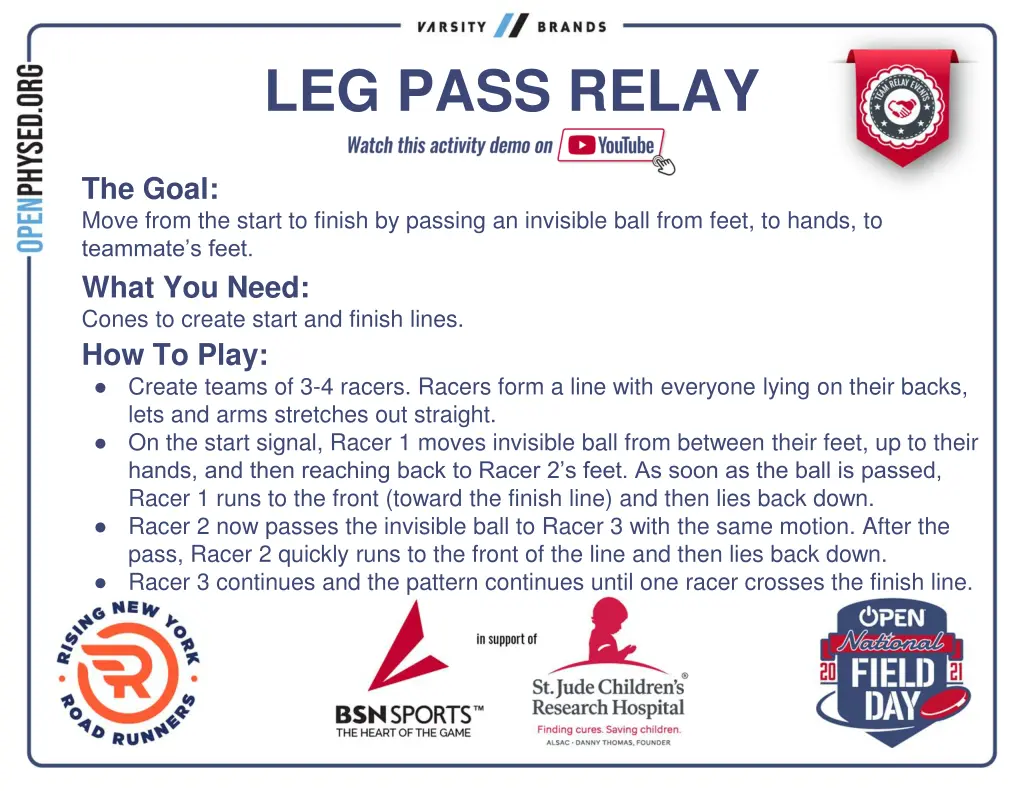 leg pass relay