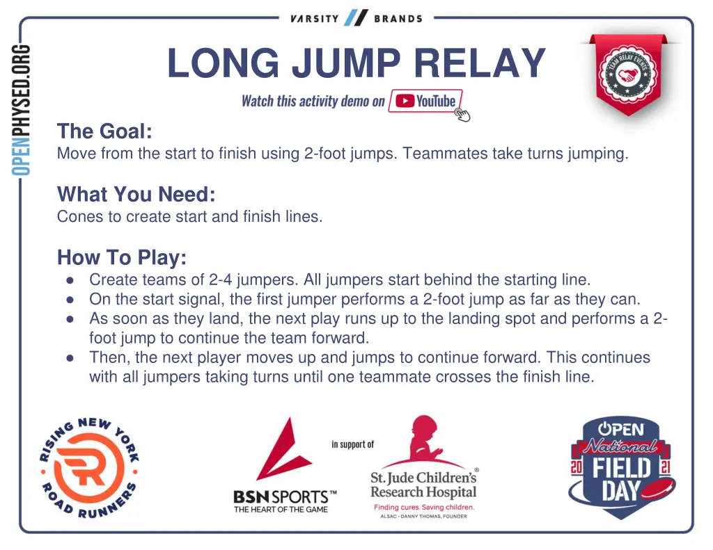 long jump relay