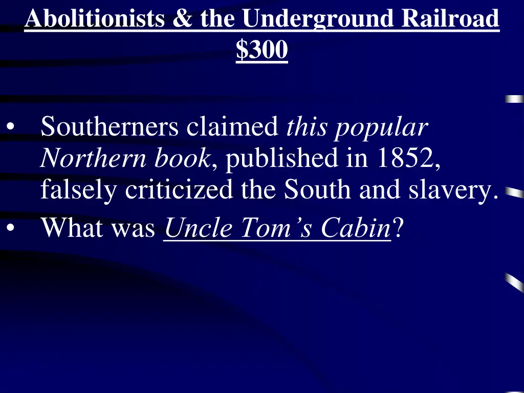 abolitionists the underground railroad 300