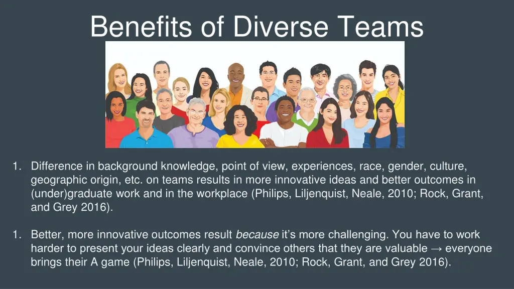 benefits of diverse teams