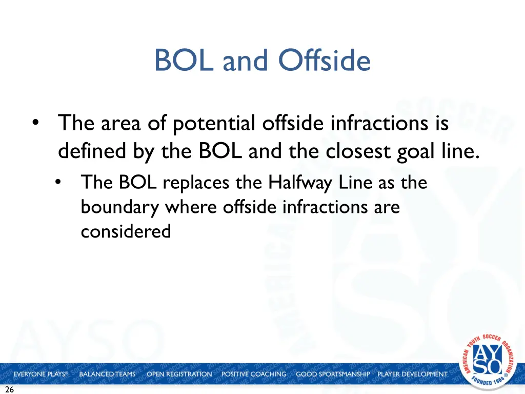 bol and offside