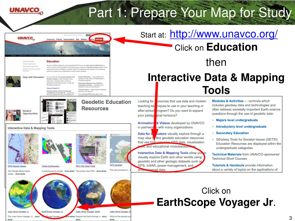 part 1 prepare your map for study