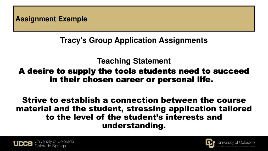 assignment example 7