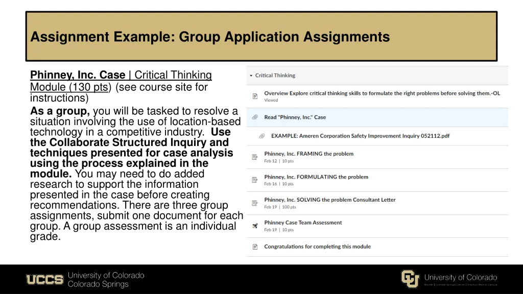 assignment example group application assignments 4