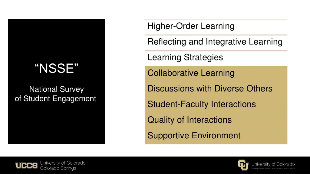 higher order learning 1