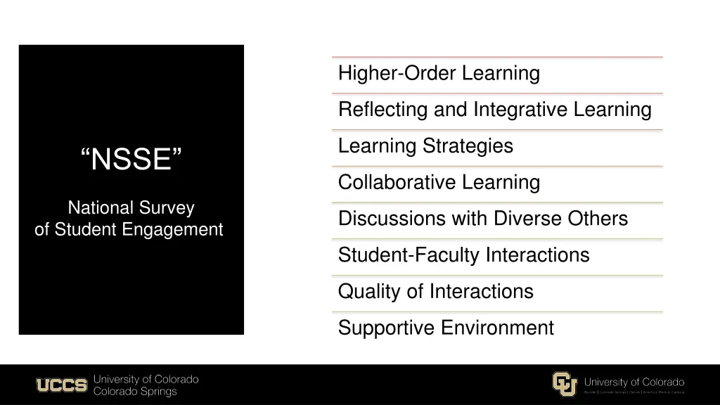 higher order learning