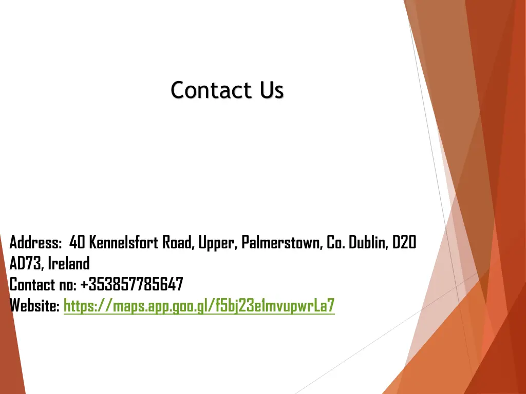 contact us