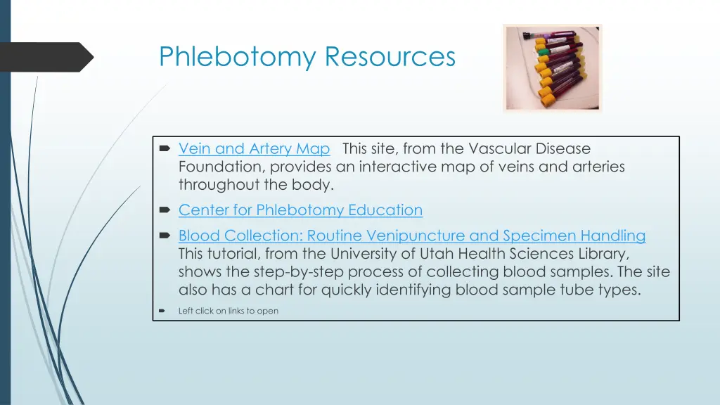 phlebotomy resources