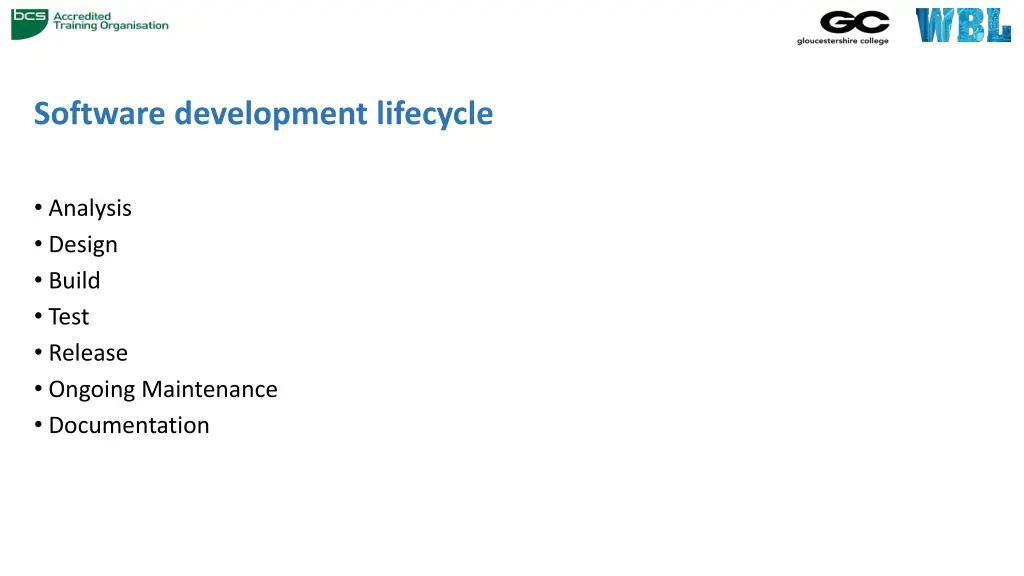 software development lifecycle