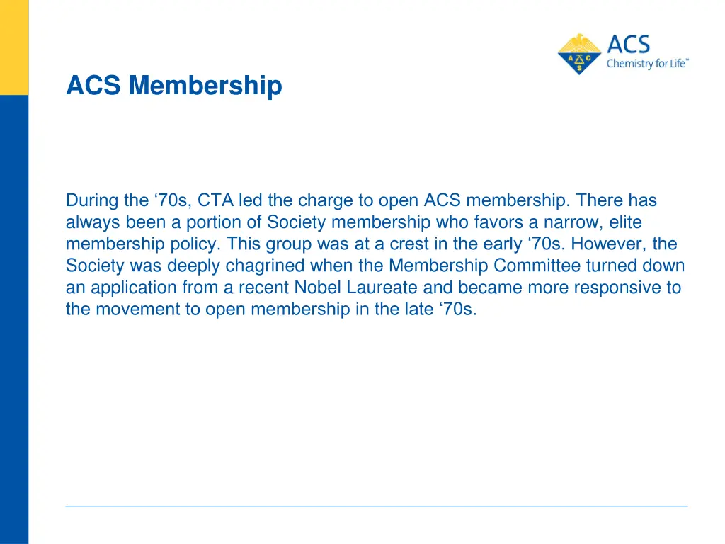 acs membership