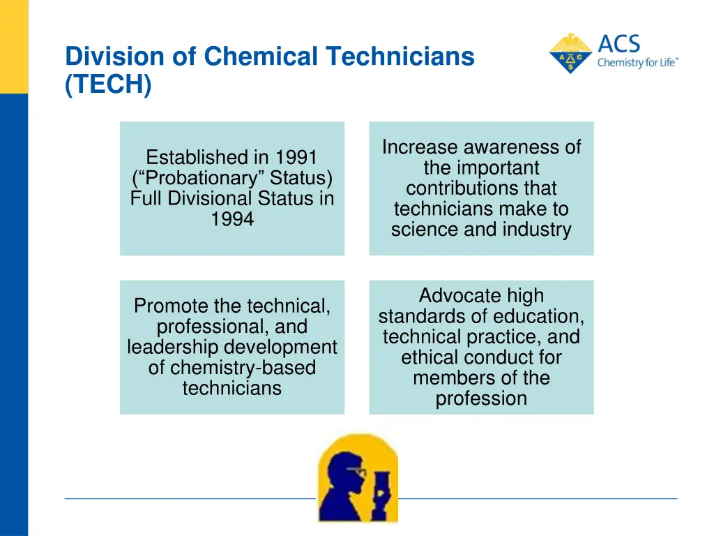 division of chemical technicians tech