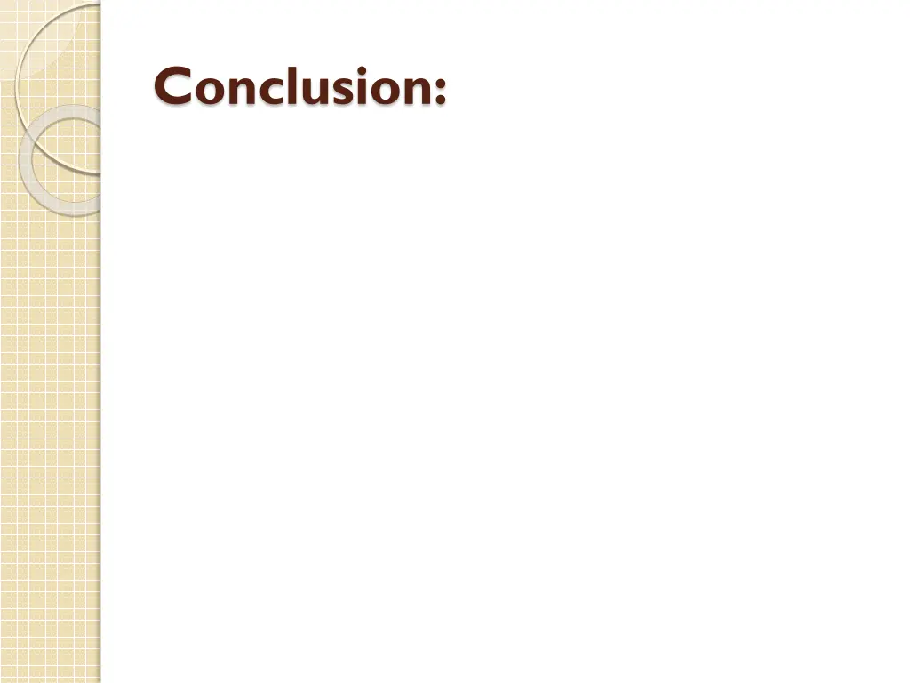 conclusion 1