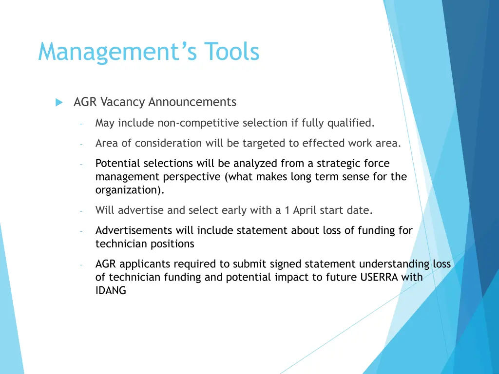 management s tools 1