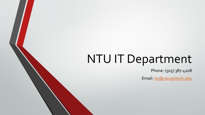 ntu it department