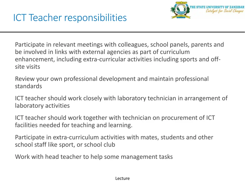 ict teacher responsibilities 1