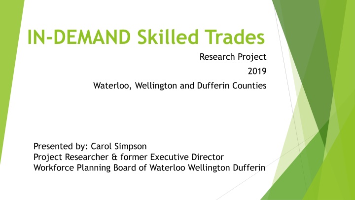 in demand skilled trades