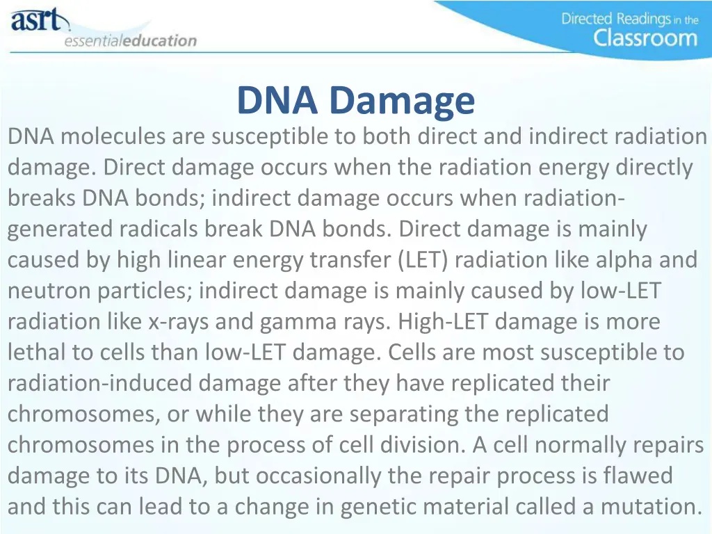 dna damage 2