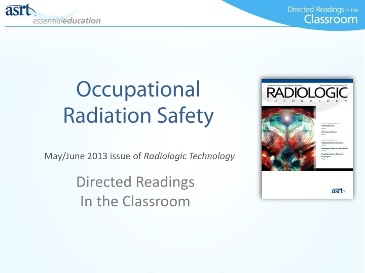 may june 2013 issue of radiologic technology